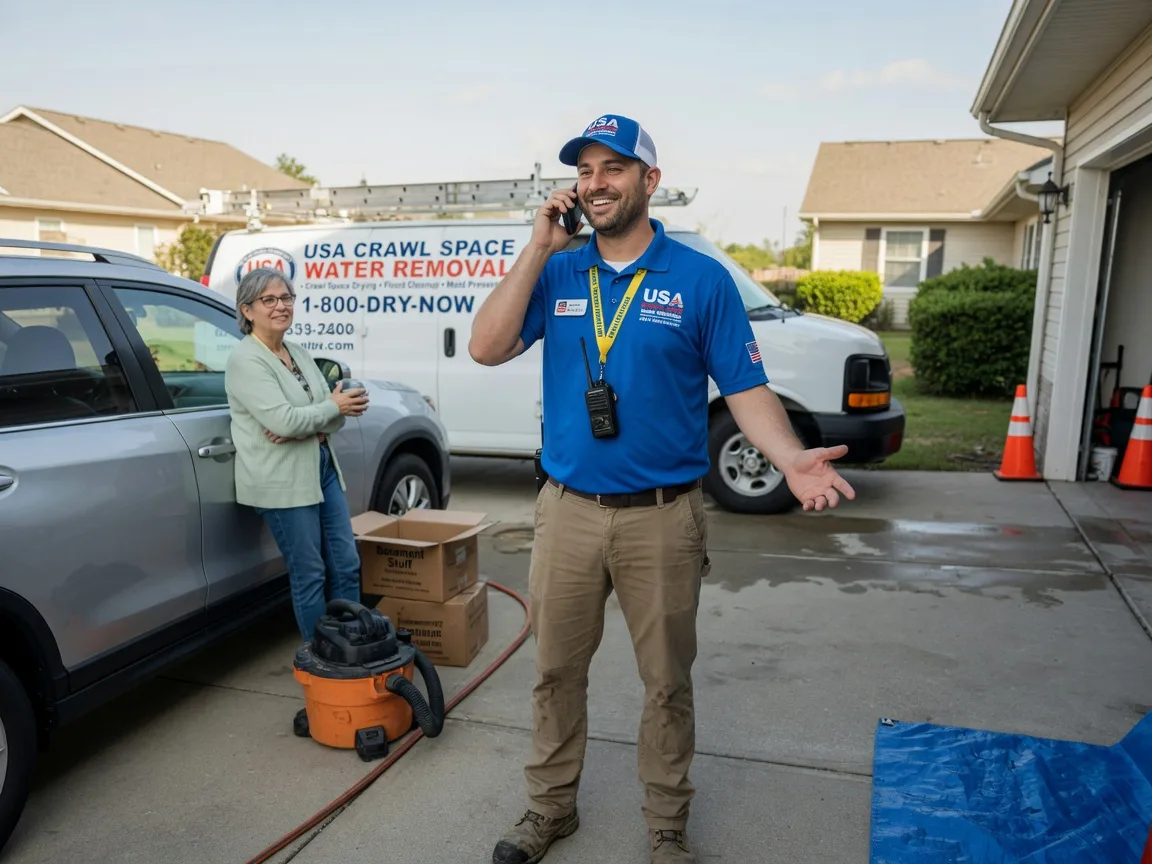 Crawl Space Water Removal Greenville, WI FAQs